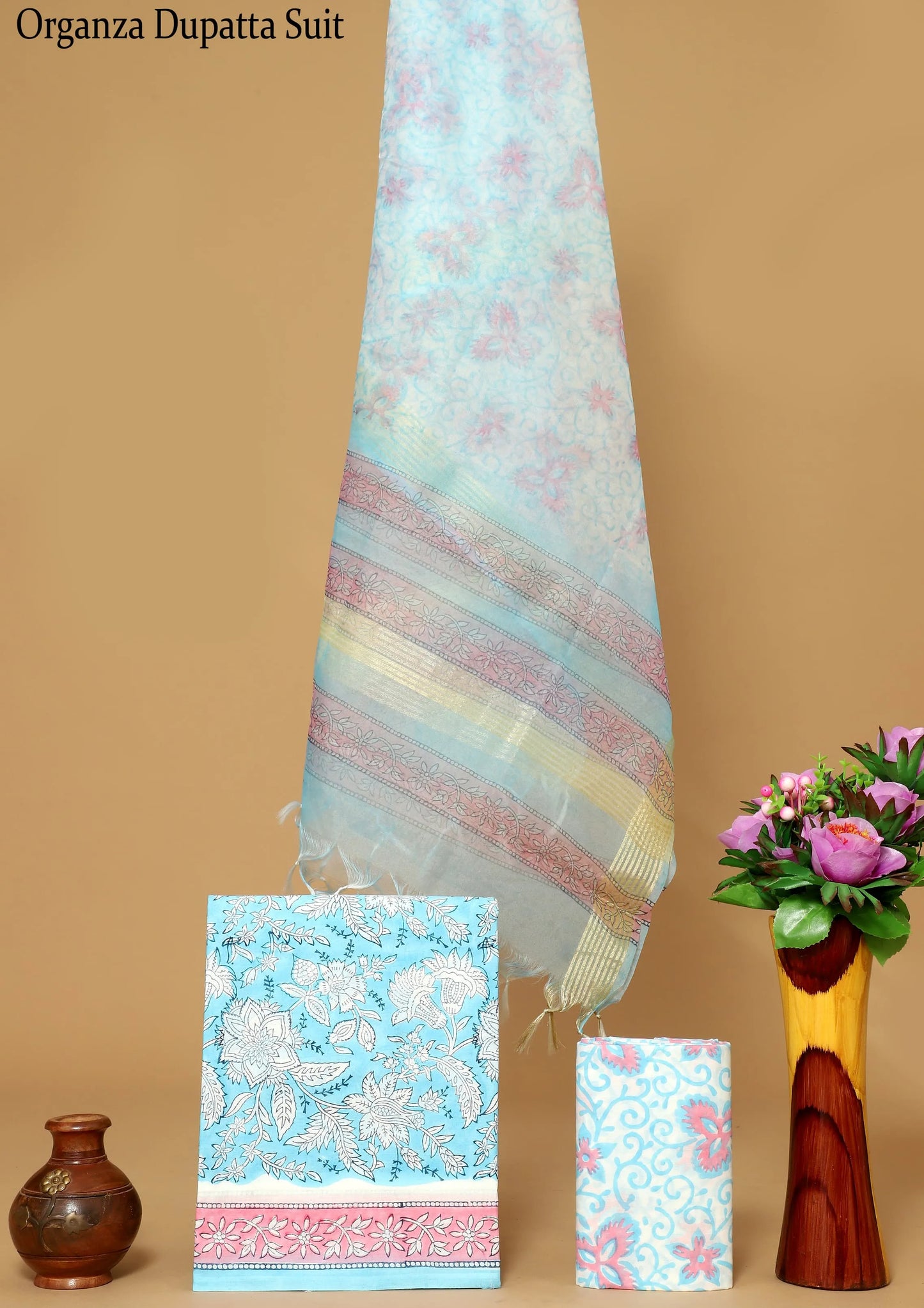 Special Organza Duptta Cotton suits