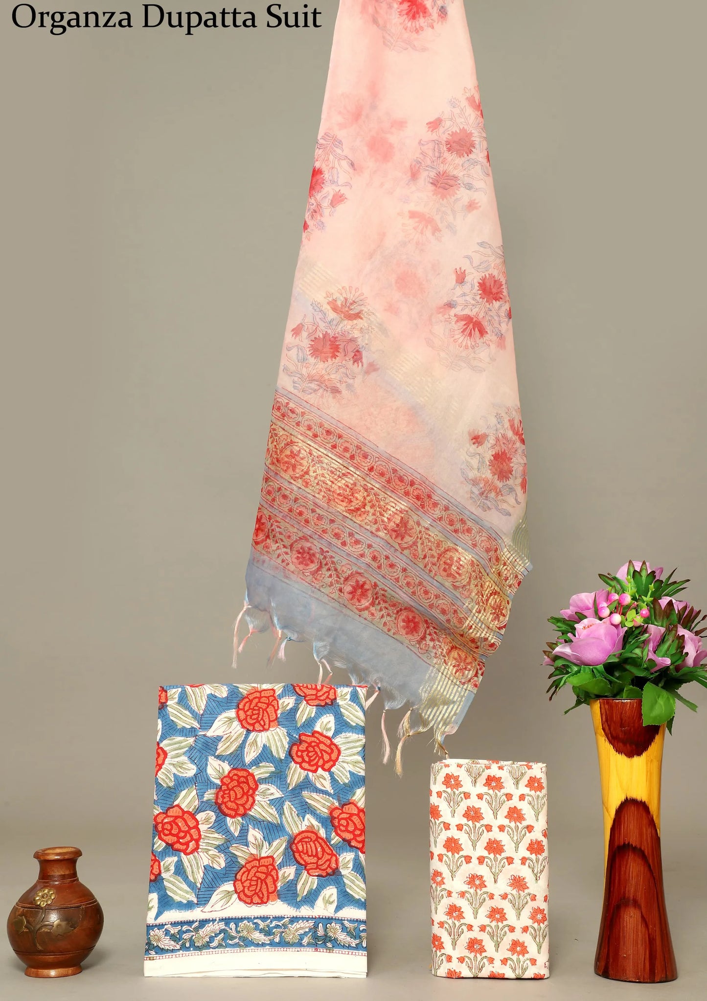 Special Organza Duptta Cotton suits