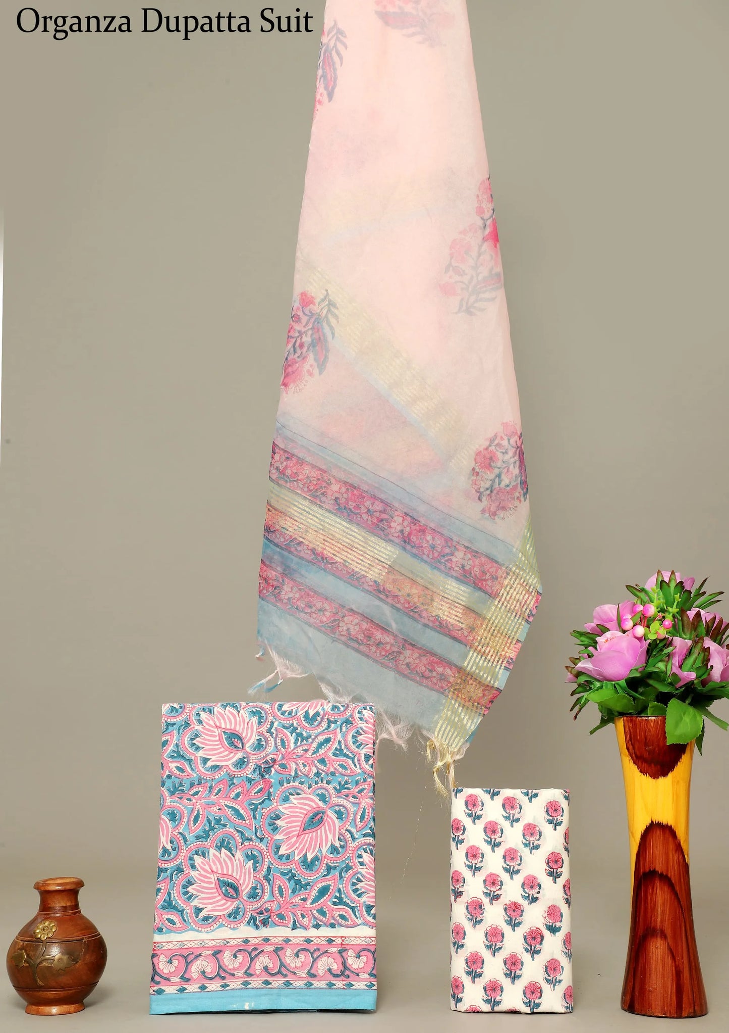 Special Organza Duptta Cotton suits