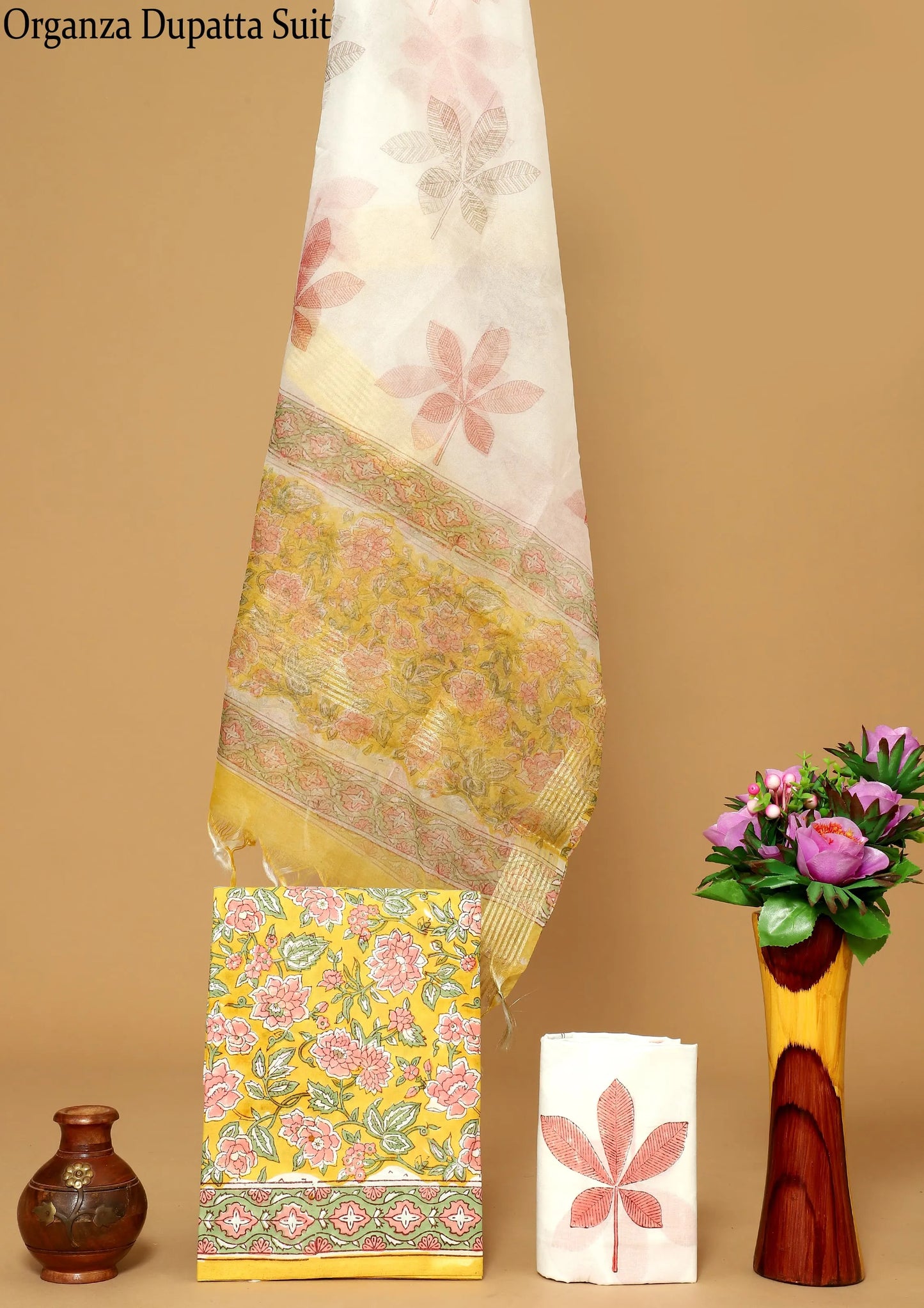 Special Organza Duptta Cotton suits