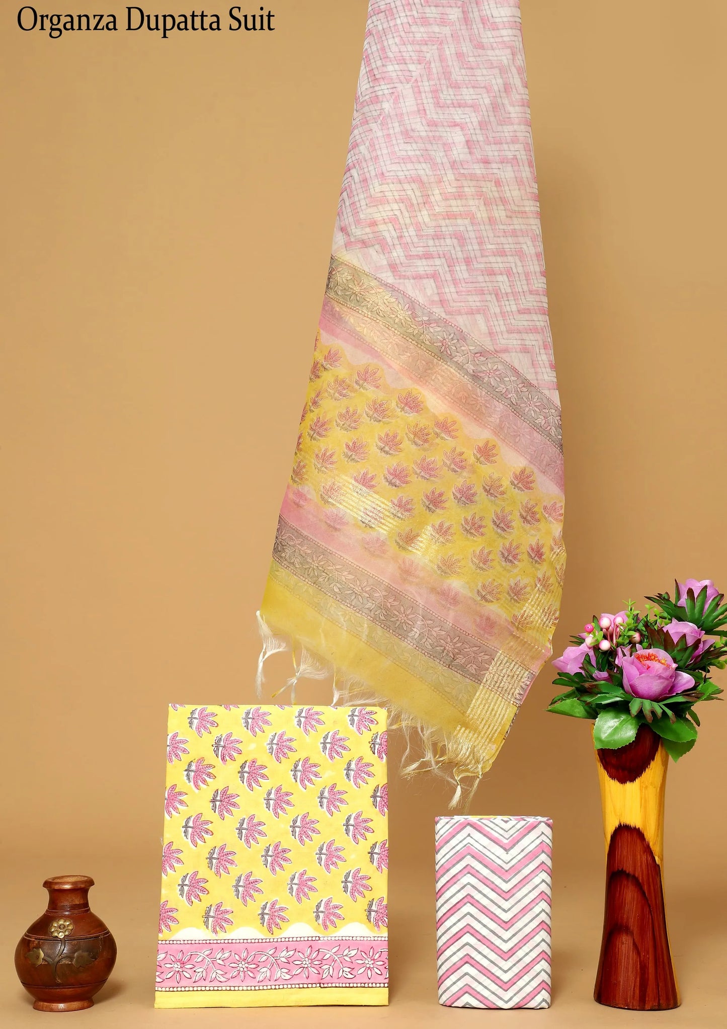 Special Organza Duptta Cotton suits