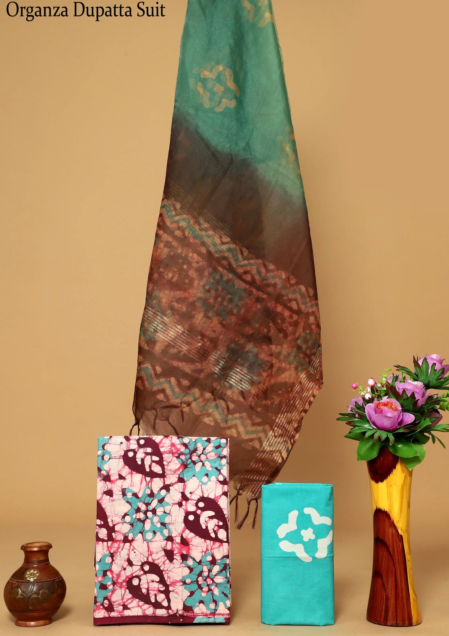 Special Organza Duptta Cotton suits