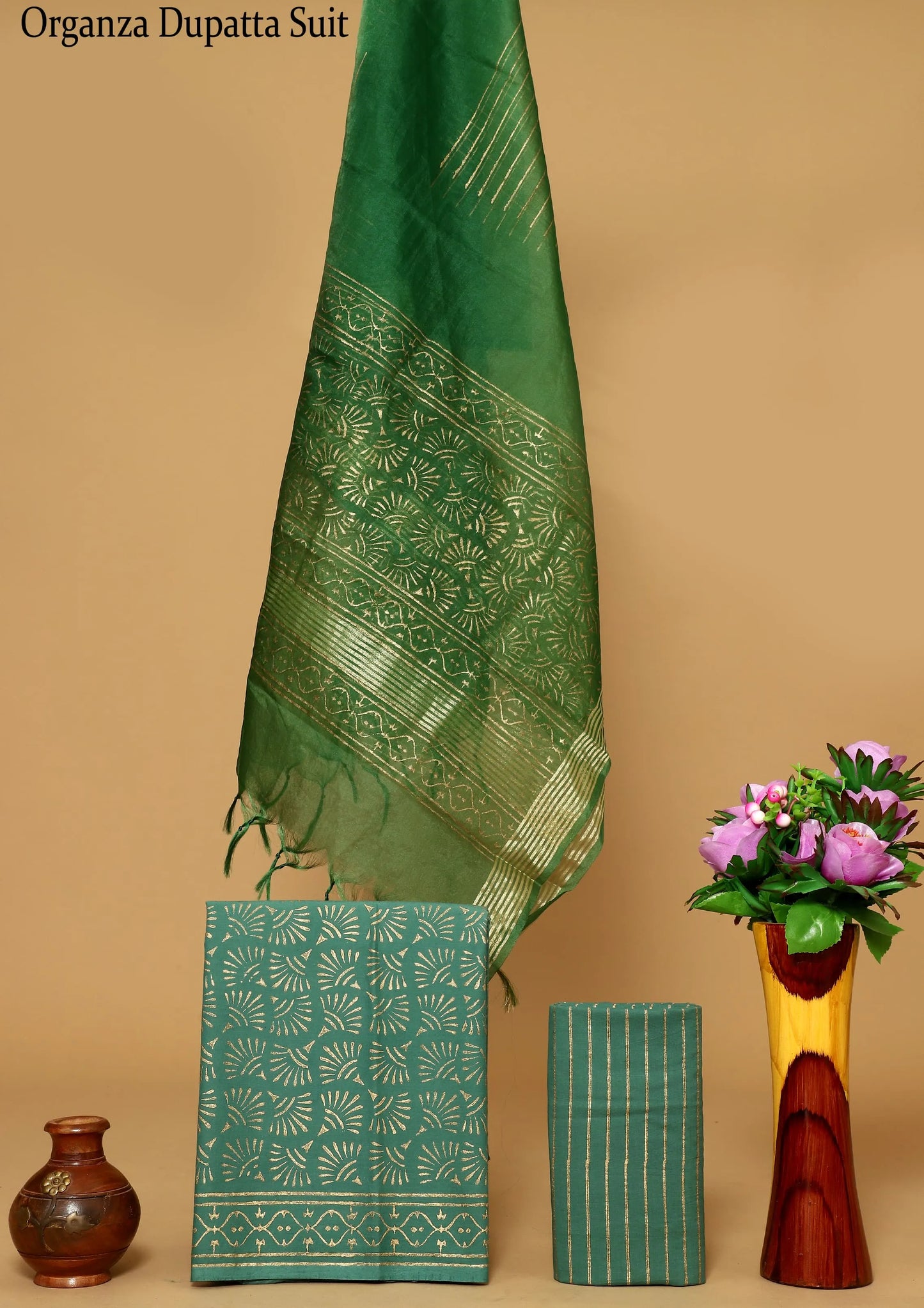 Special Organza Duptta Cotton suits