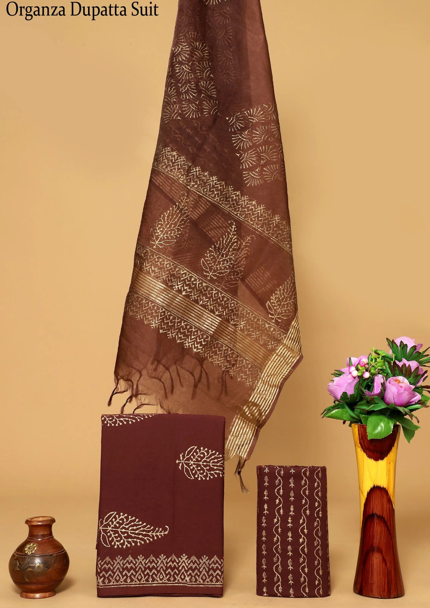 Special Organza Duptta Cotton suits