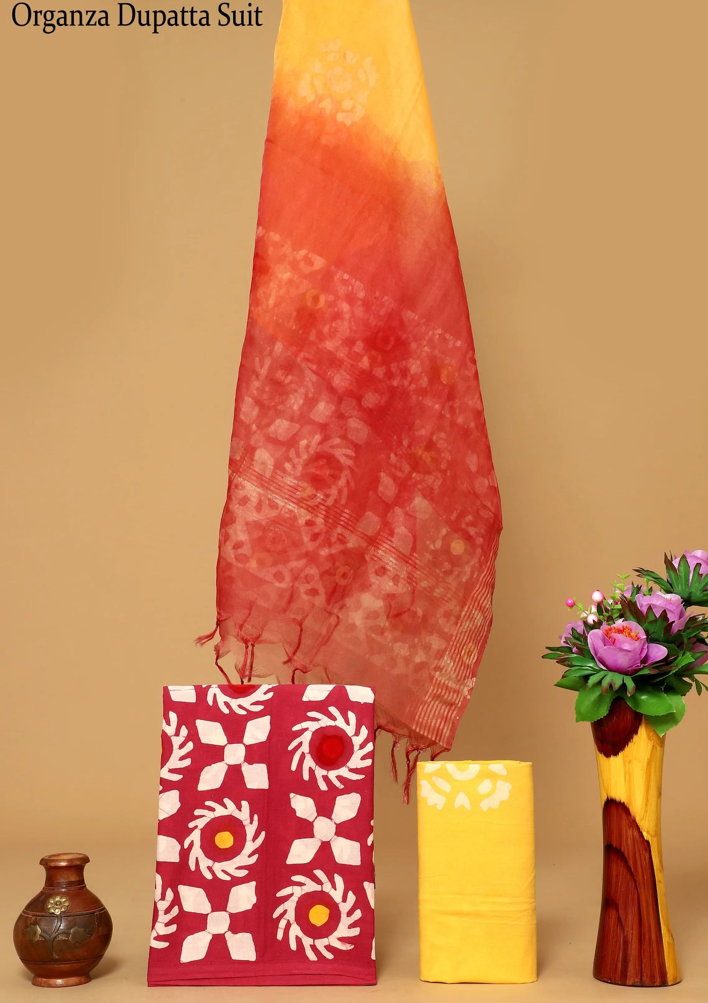 Special Organza Duptta Cotton suits