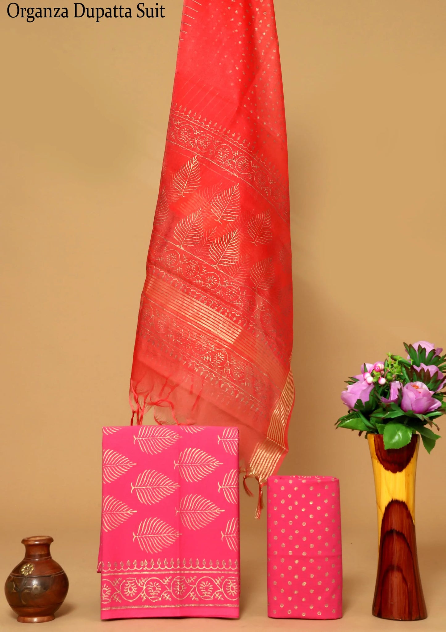 Special Organza Duptta Cotton suits