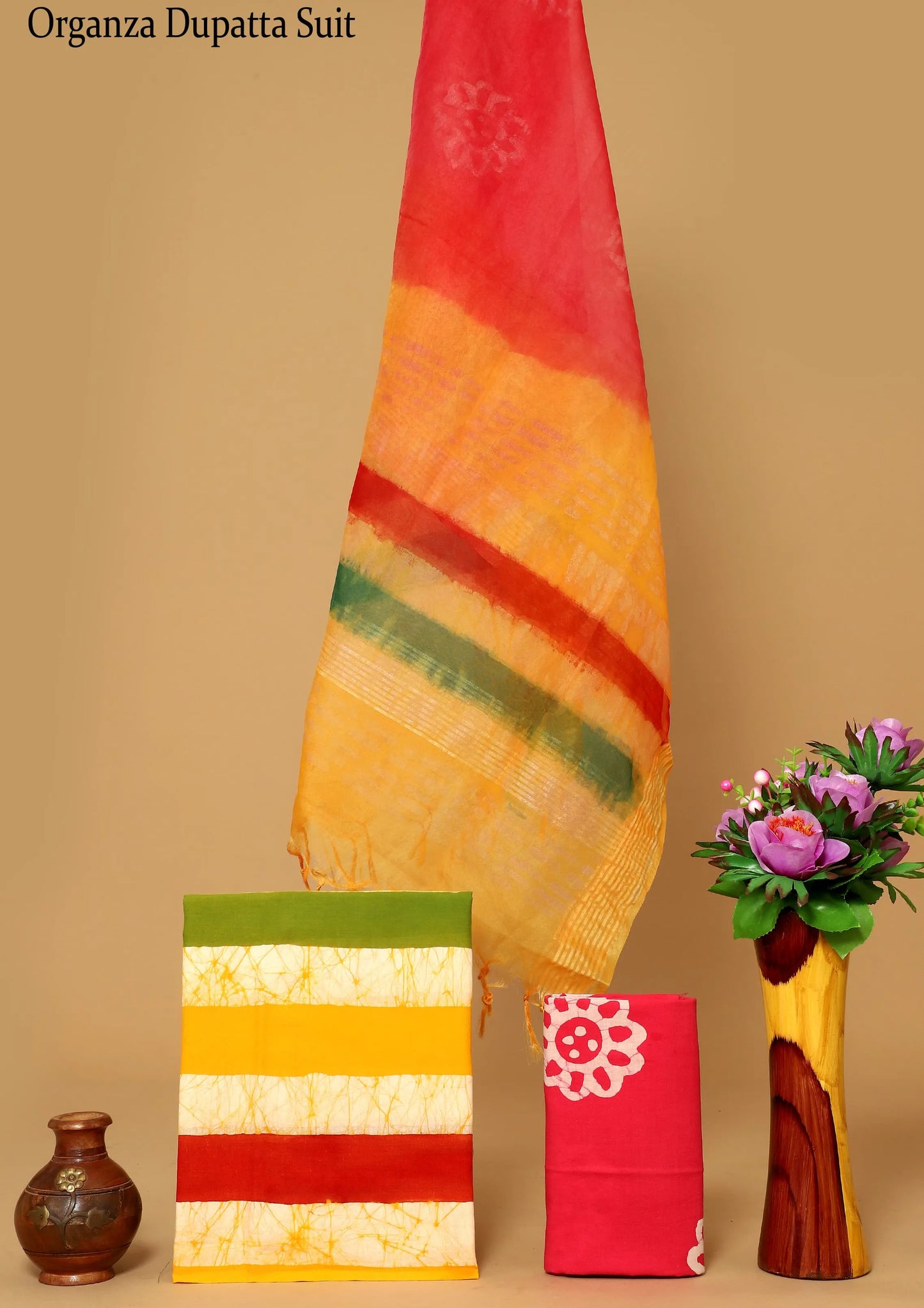 Special Organza Duptta Cotton suits