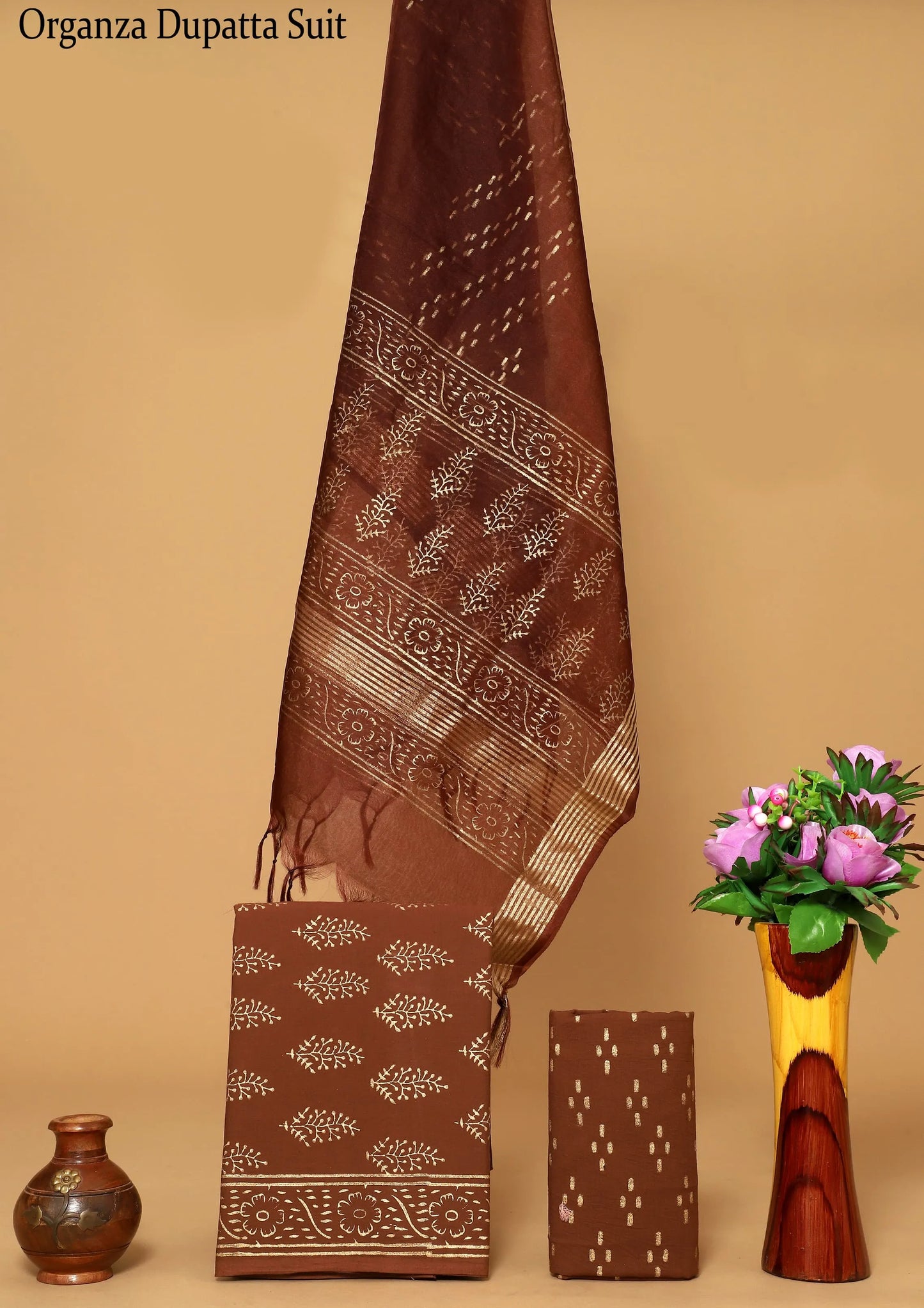 Special Organza Duptta Cotton suits