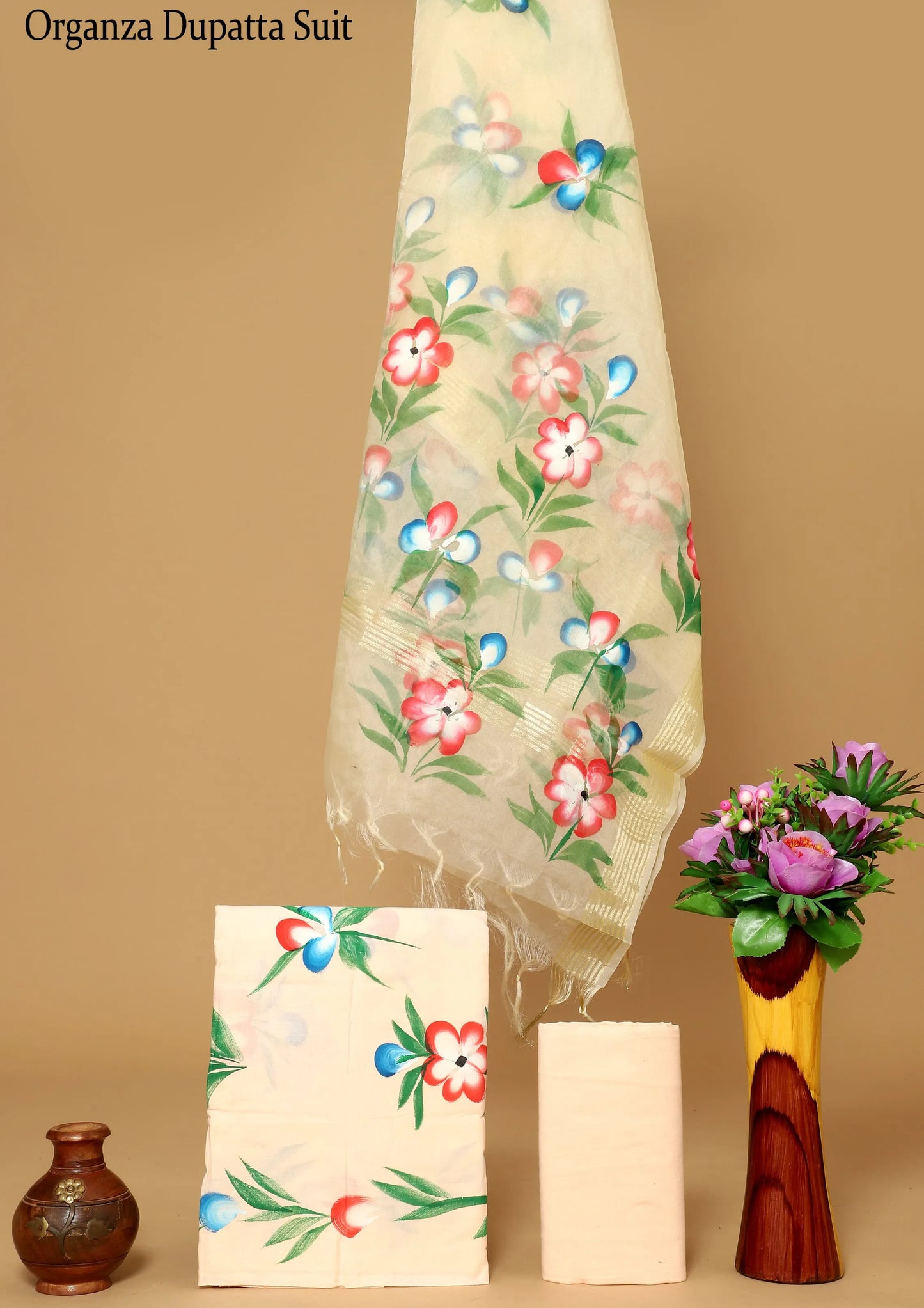 Special Organza Duptta Cotton suits