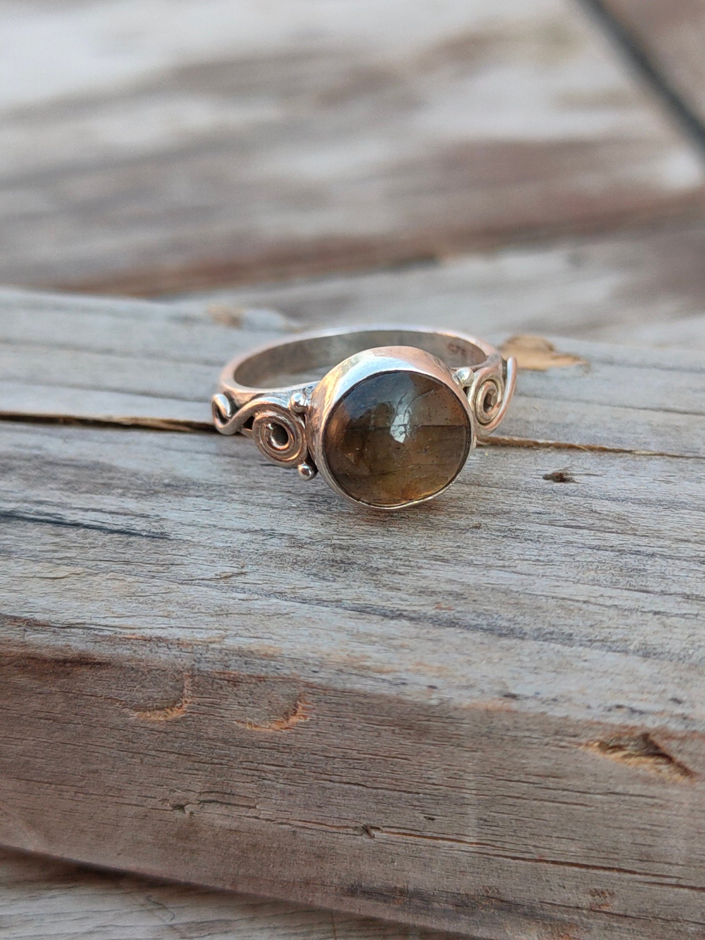 Boho Statement Ring | Labradorite Sterling Silver Ring | Hand Crafted Bohemian Ring | Boho Ring | Labradorite Ring | Rings for Gift