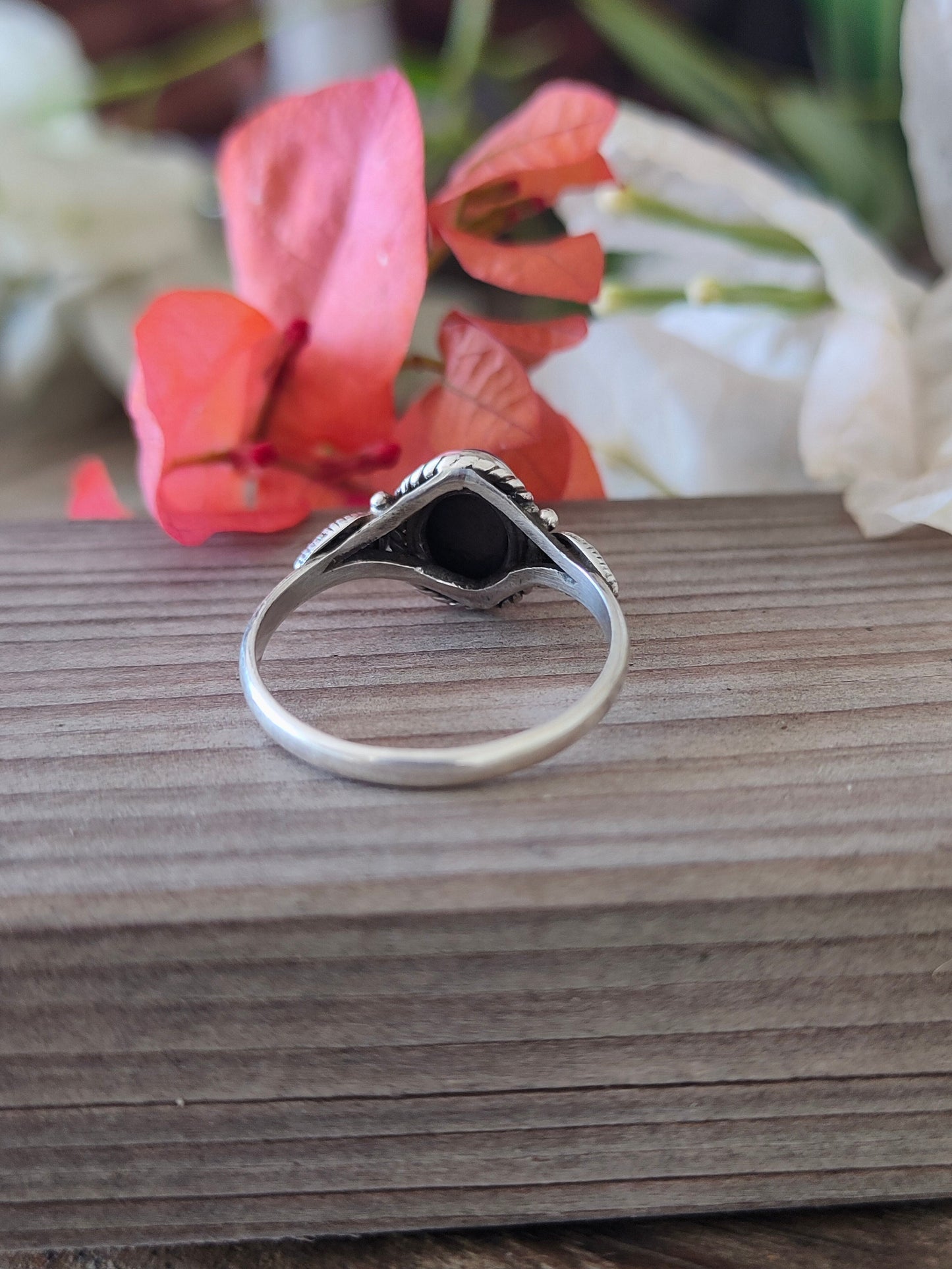 Boho Statement Ring - Lapis 925 Sterling Silver Ring - Hand Crafted Bohemian Ring-Bohemian Ring - Lapis Ring - Rings -Gift for