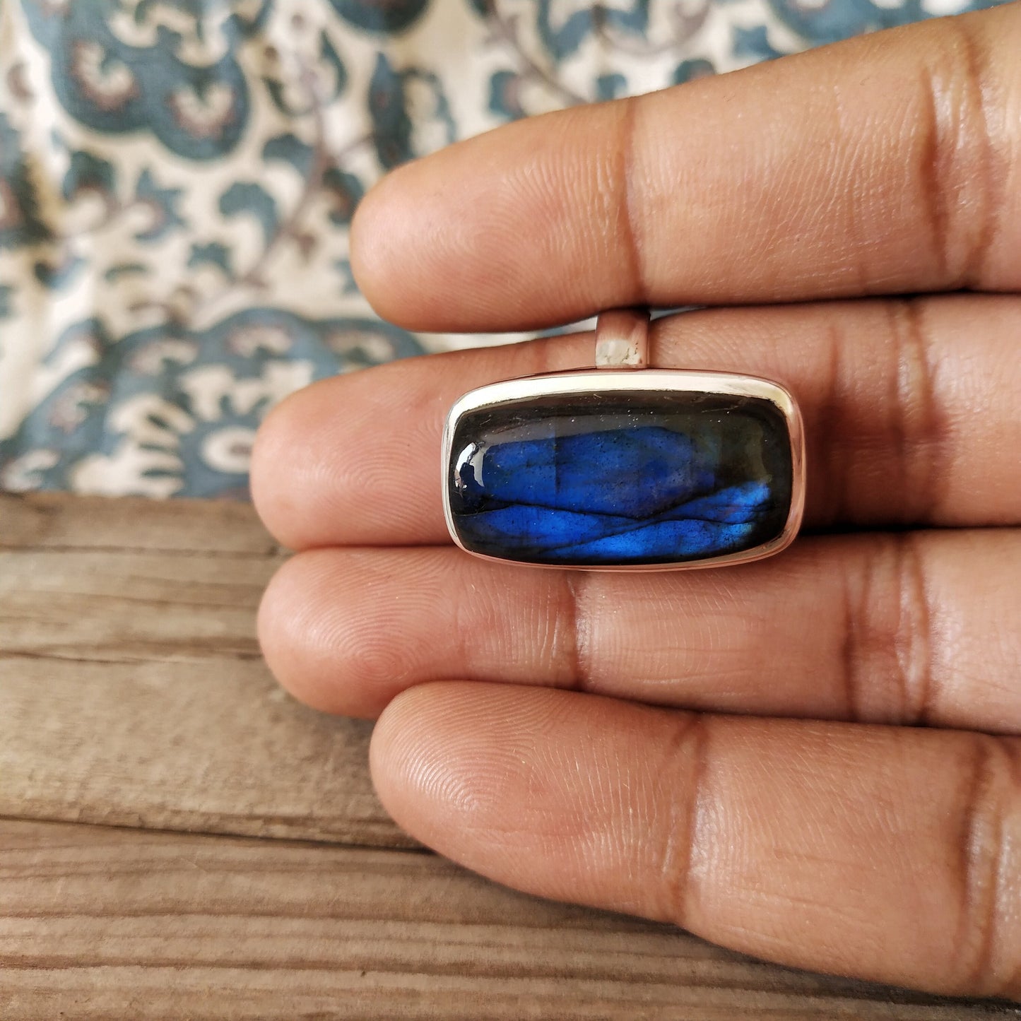 Bague en argent avec pierre précieuse labradorite, bagues bohèmes en argent, bagues en argent faites à la main, bague en argent 925, bagues en argent labradorite, bague cadeau d'anniversaire