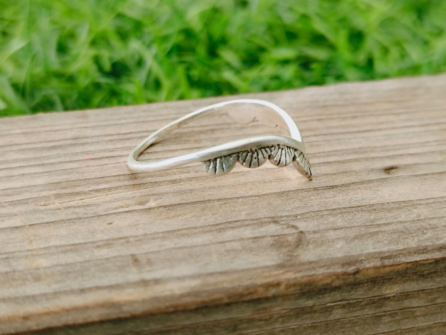 Crown sterling silver ring , handmade silver ring , stacking silver ring , charm silver ring , handcrafted boho ring , silver ring