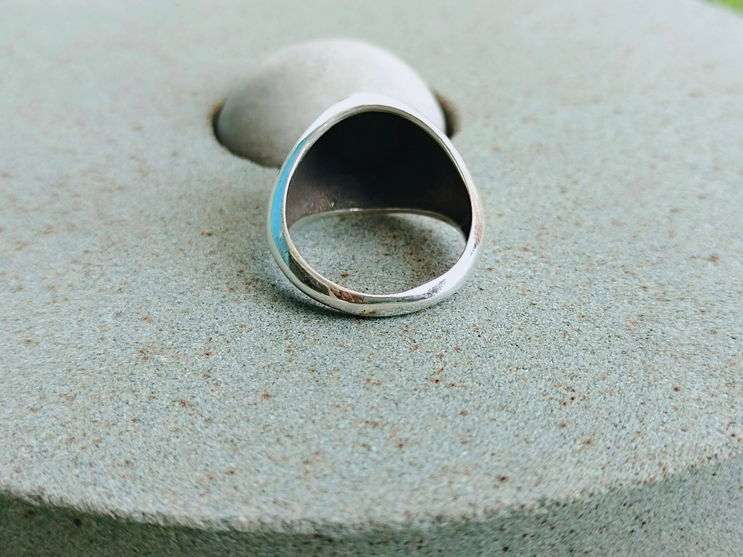 Boho Ring - Plane Silver Ring - Shiva Ring - 925 Silver Ring - Indian God Ring- Religious Ring, Spiritual Ring -925 Sterling Silver OM Ring