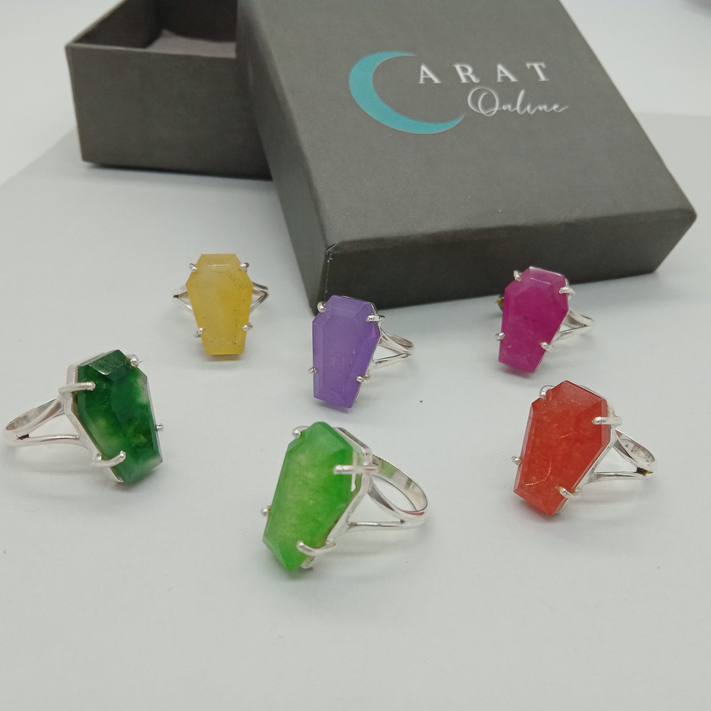 Multiple Jade Stones Boho rings , 925 sterling silver ring, Jade Stones, Handcrafted Bohemian Ring, personalized stone ring , gift for women