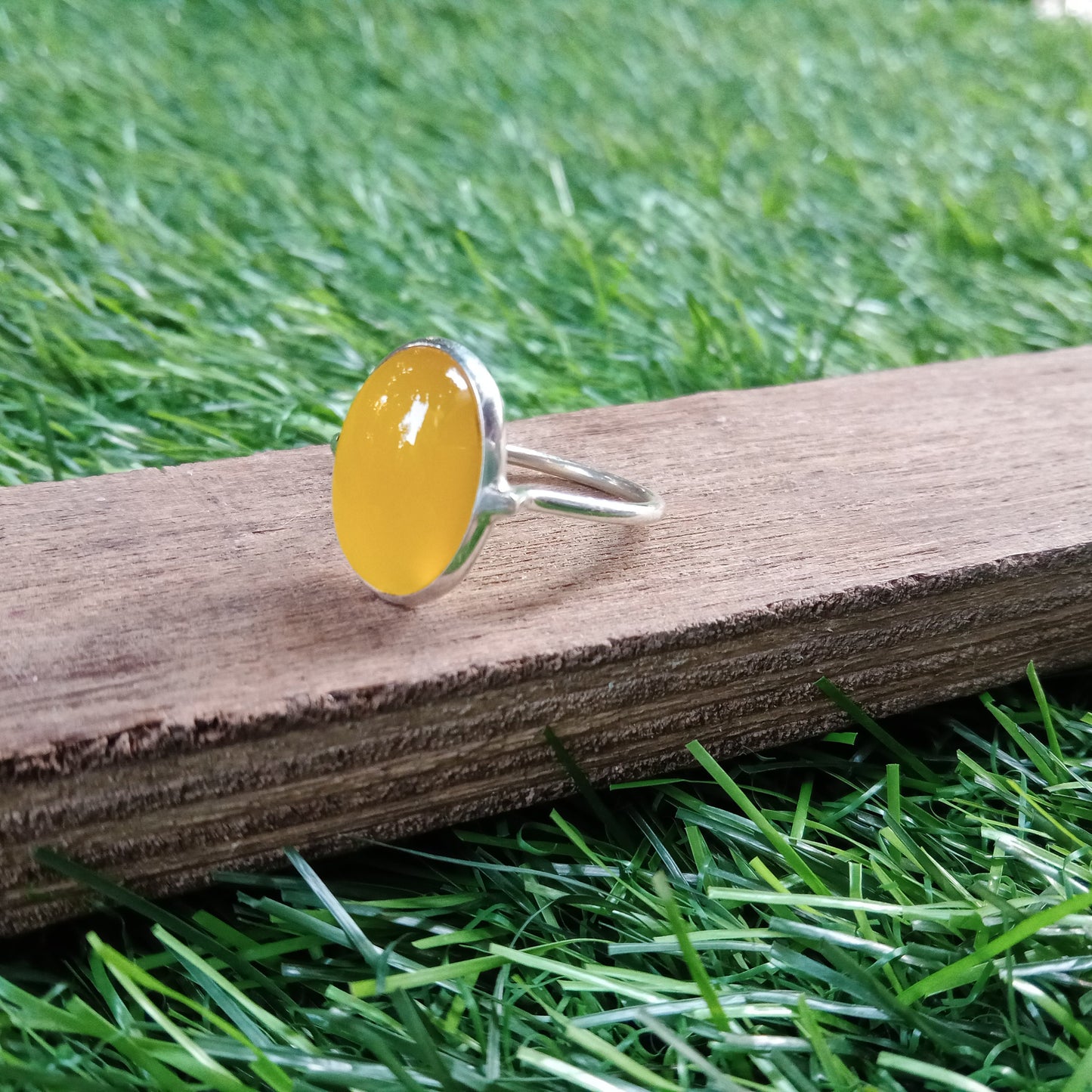 Mango Calcy 925 Sterling Silver Ring - Boho Ring - Hand Crafted Bohemian Ring - 925 Sterling Silver Ring - Mango Calcy Ring - Gift for her
