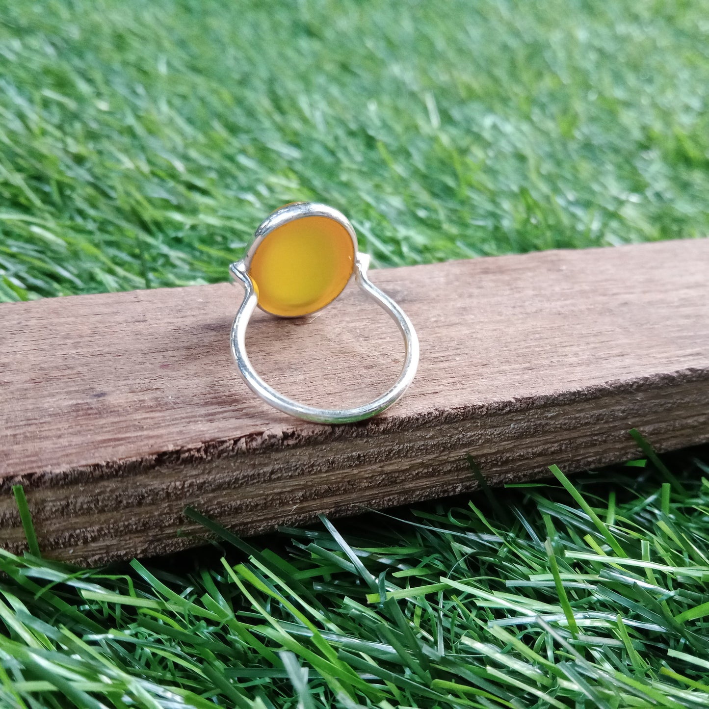 Mango Calcy 925 Sterling Silver Ring - Boho Ring - Hand Crafted Bohemian Ring - 925 Sterling Silver Ring - Mango Calcy Ring - Gift for her