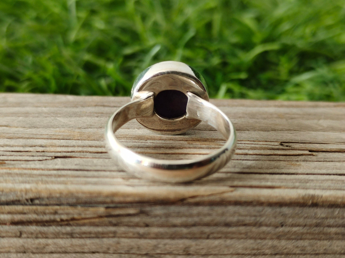 Boho Statement Ring - Amethyst Sterling Silver Ring - Hand Crafted Bohemian Ring-Bohemian Ring - Amethyst - Rings - Gift for her