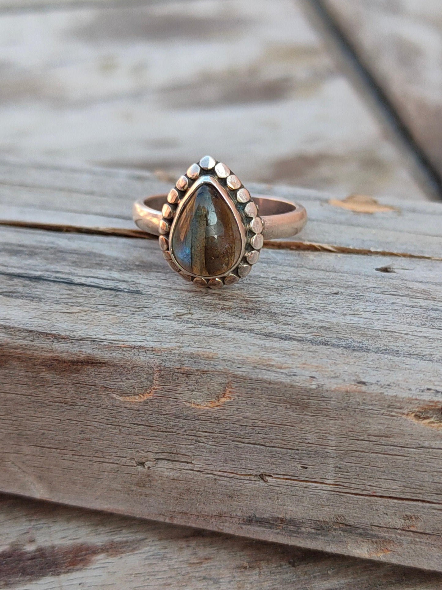 Boho Statement Ring | Labradorite Sterling Silver Ring | Hand Crafted Bohemian Ring | Boho Ring | Labradorite Ring | Rings for Gift