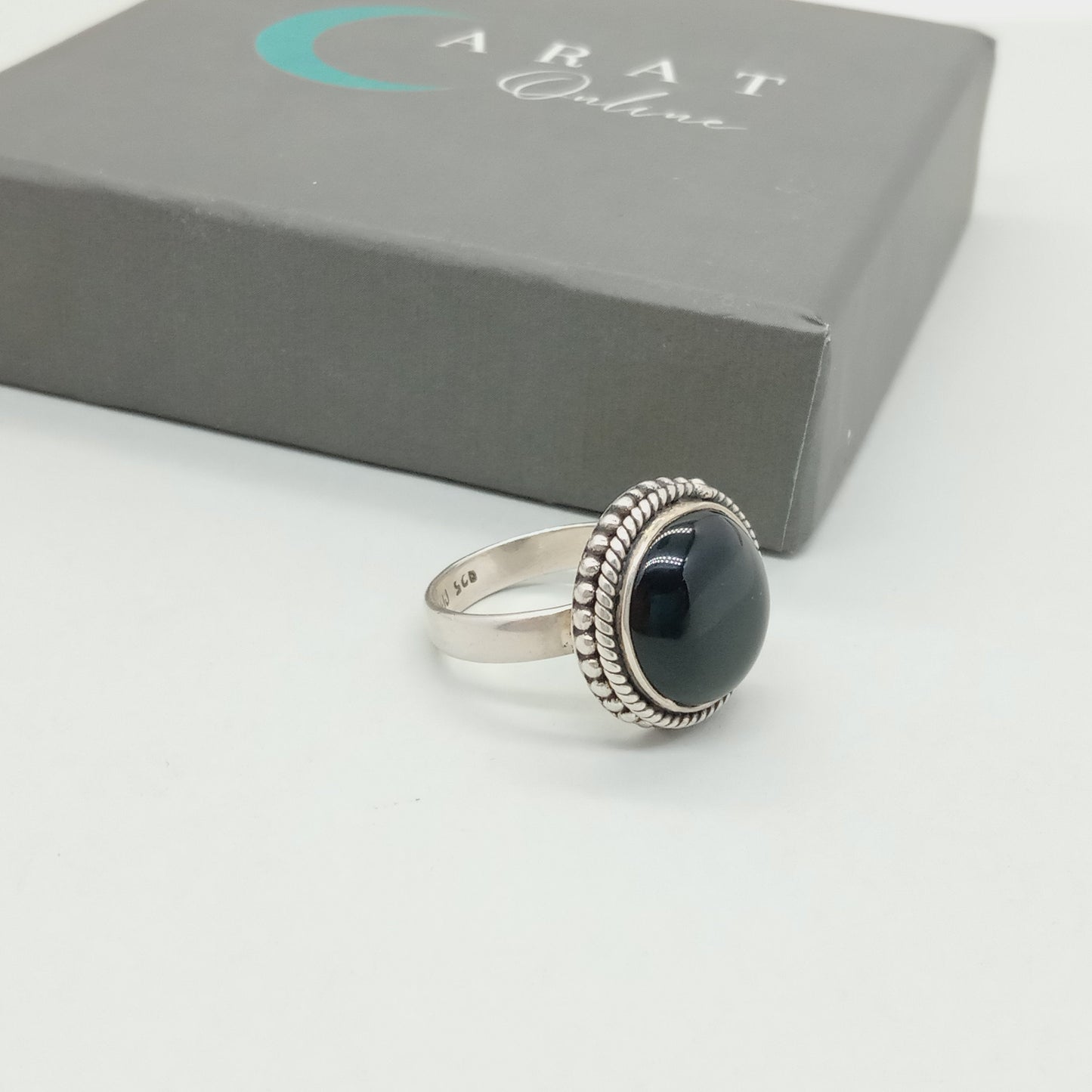 Gorgeous Black onyx Gemstone Ring | Sterling Silver Ring | Handmade Ring | Black onyx Ring | Silver Jewelry | Rings for Gift