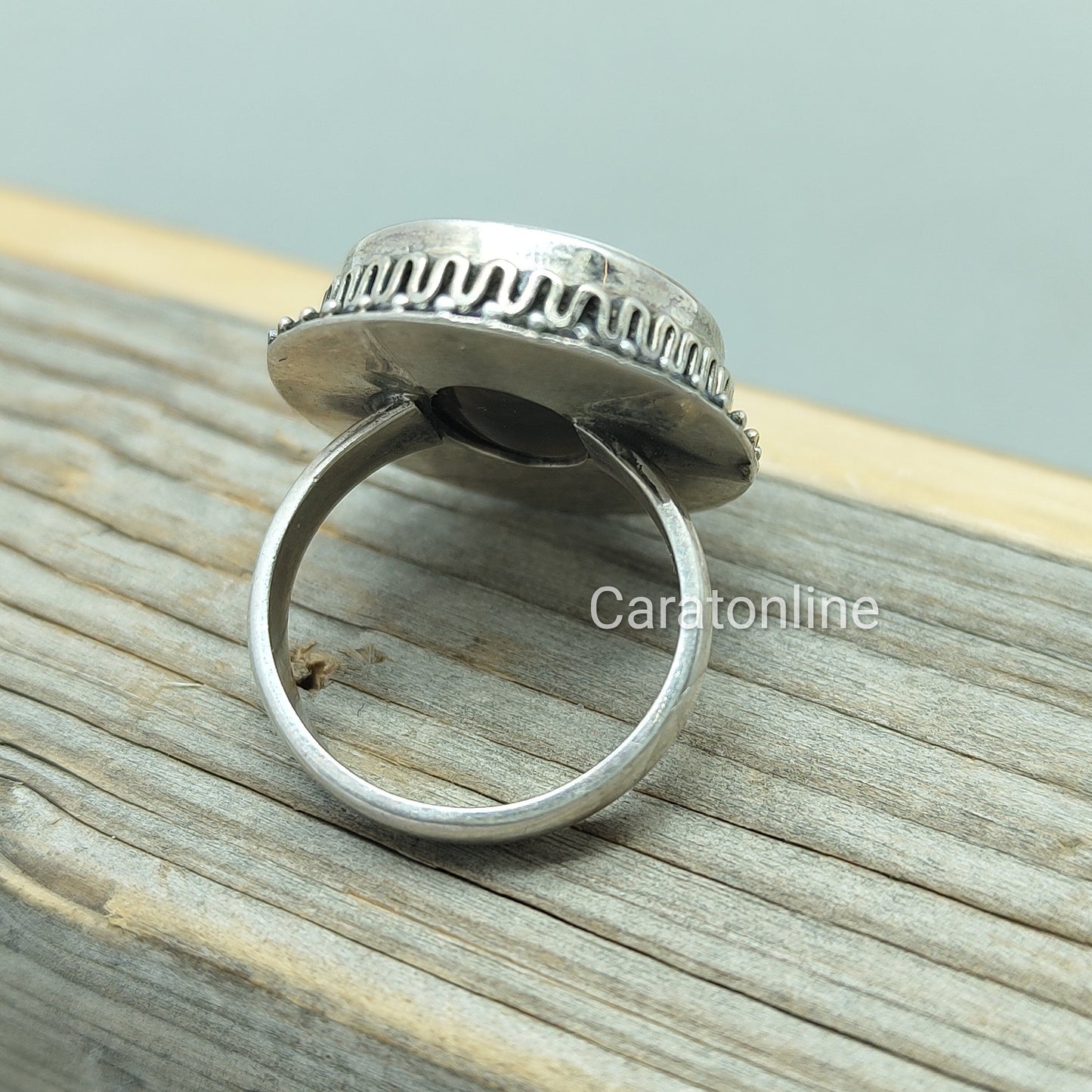 Shiva Auge Muschel Ring, 925 Sterling Silber, Muschel Shiva Auge Muschel Ring, Muschel Schmuck, Naturstein Ring, Muschel Ringe für Frauen