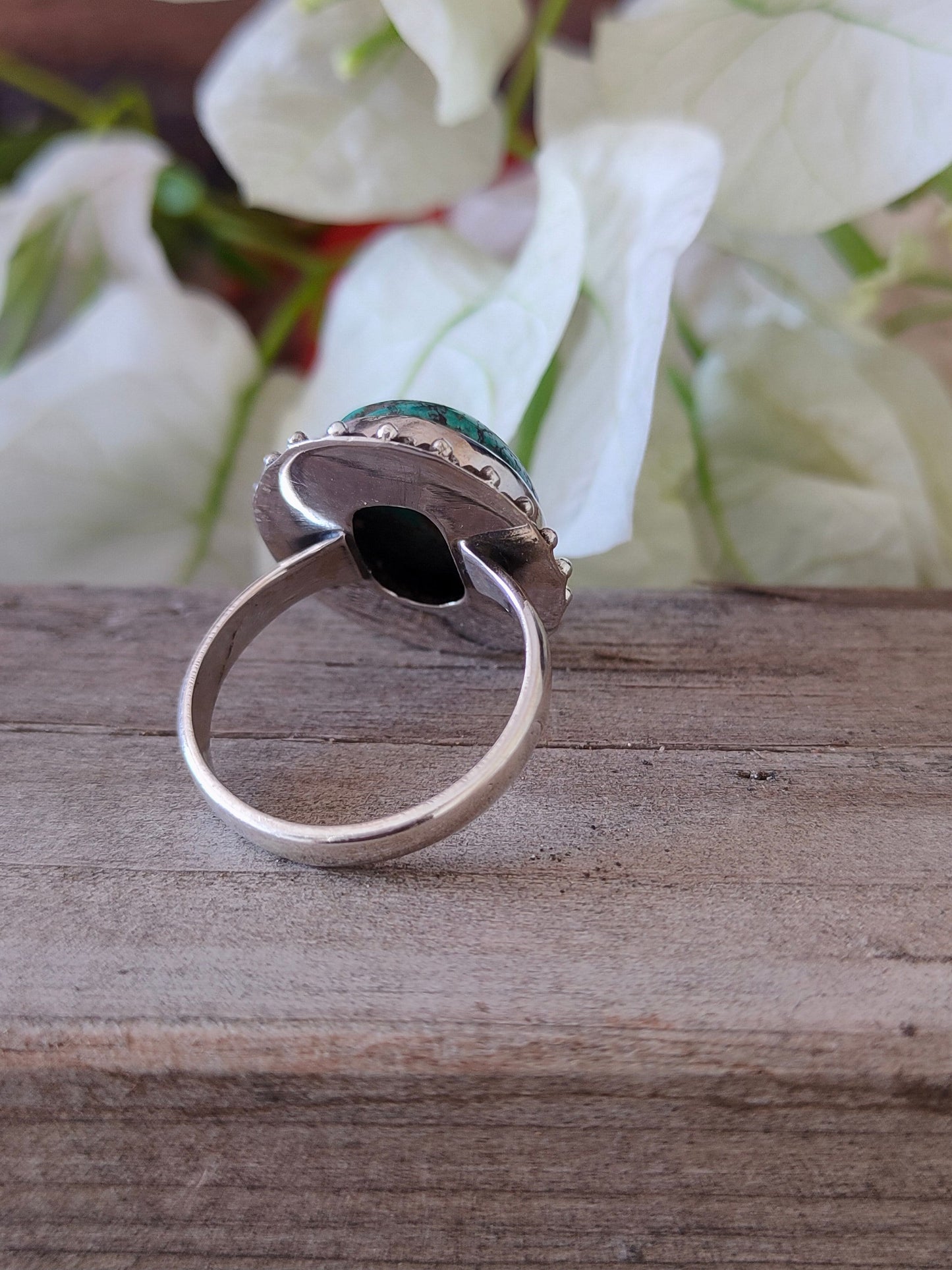 Türkis Boho Ring - Türkis Sterling Silber Ring - handgefertigter Bohemian Ring - Bohemian Ring - Türkis - Ringe - Geschenk für - Bohemian