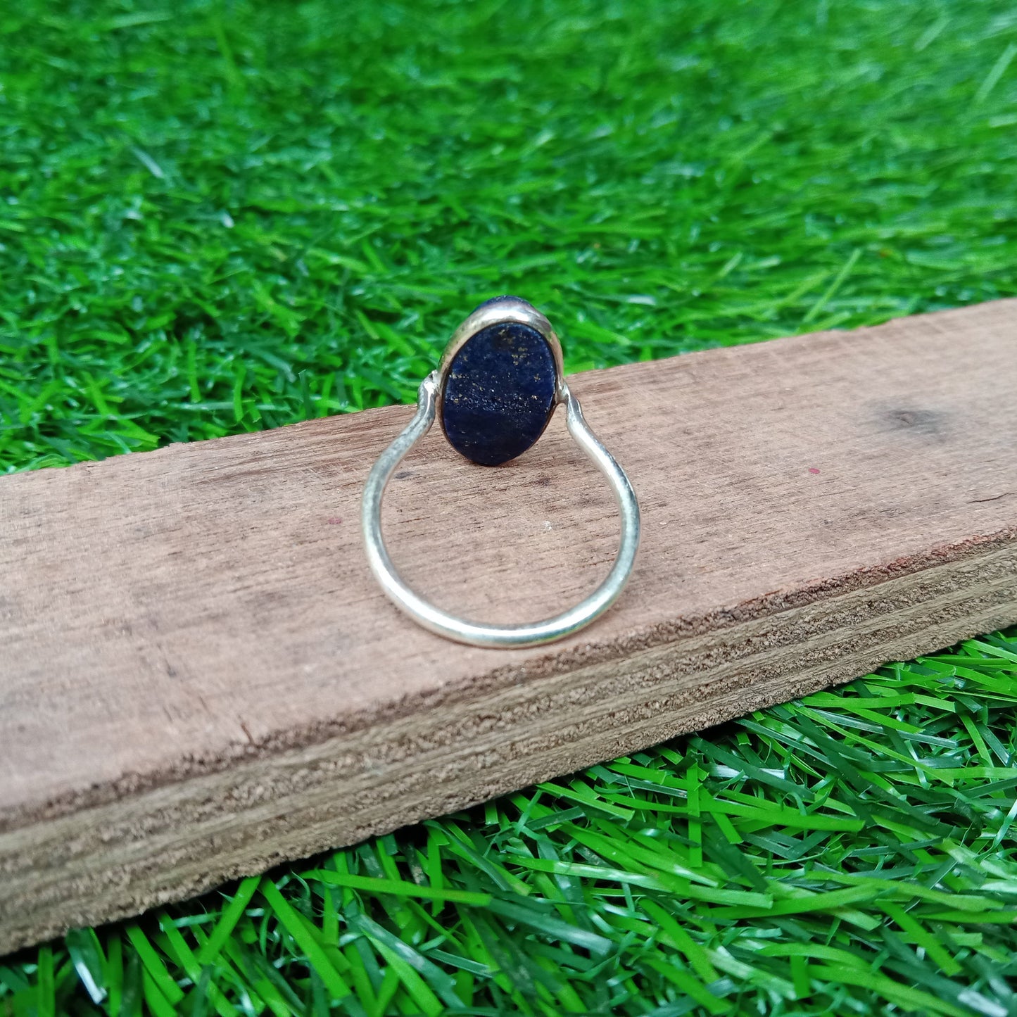 Lapis Lazuli Sterling Silver Ring - Boho Statement Ring - Hand Crafted Bohemian Ring - Bohemian Ring - Lapis Lazuli Ring - Rings - Gift