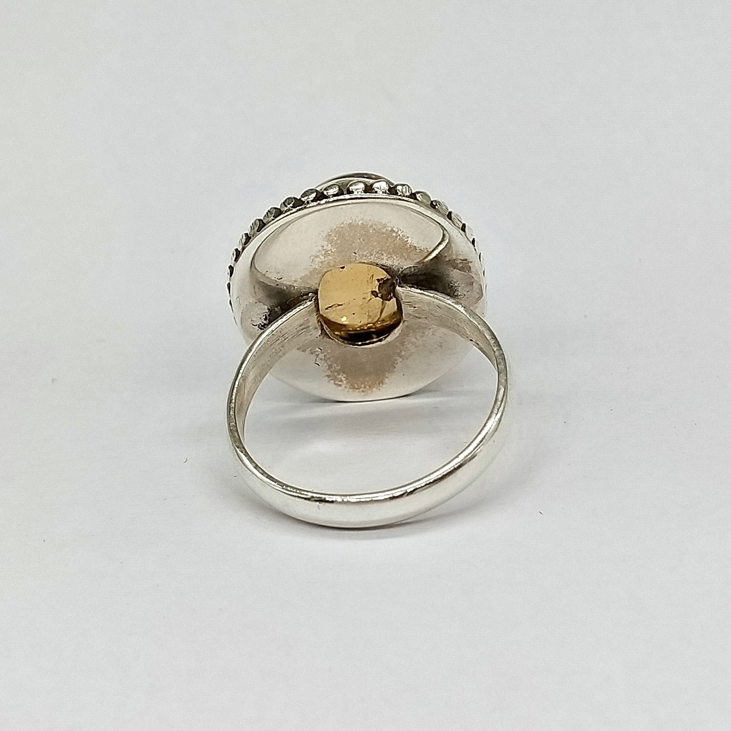 Citrine Boho Ring,Silver Ring,Natural stone Ring,Handmade Ring, Gemstone Ring,Boho Jewelry,Oval shape Ring,Boho Ring, jewellery,gift,rings