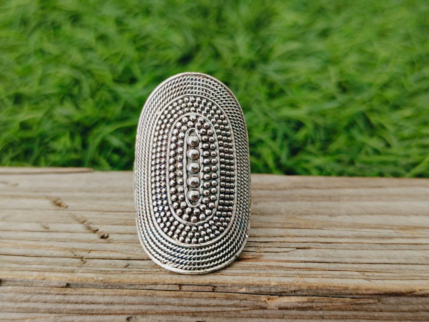 Full Finger Sterling Silver Ring , Handmade Silver Ring, Stacking Silver Ring , Boho Statement Ring, handcrafted Boho ring , Silver Ring