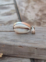 Handmade Cowry Pendant of Solid 925 Sterling Silver, Beautiful Cowry Pendant, Bezel Pendant Gift for her