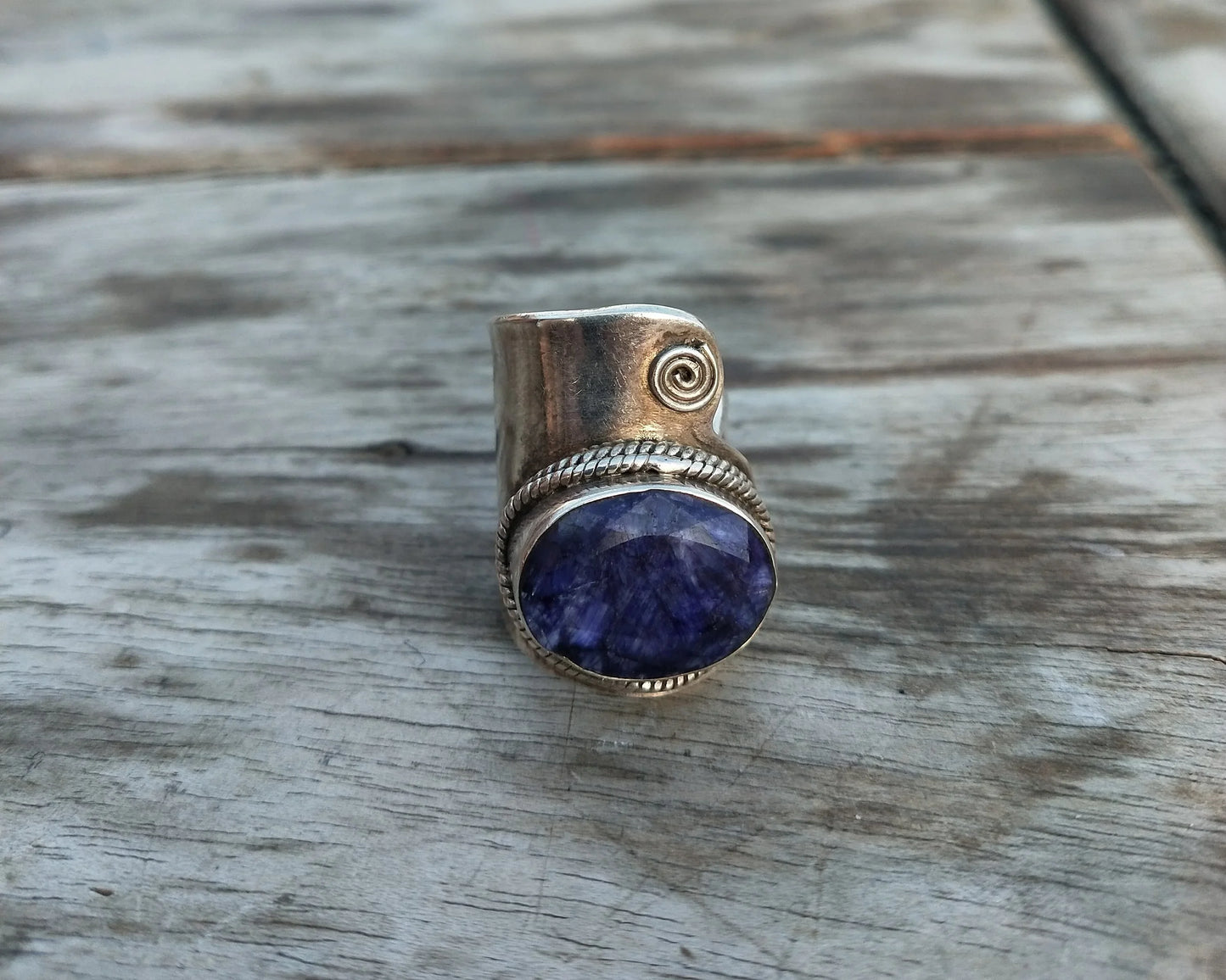 Gorgeous Charoite Boho Ring | Charoite 925-Sterling Silver Ring | Handmade Ring | Silver Ring | Charoite Ring | Boho Jewelry | Rings | Gift