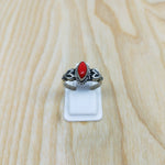Boho Statement Ring | Coral Sterling Silver Ring | Hand Crafted Bohemian Ring | Boho Ring | Coral Ring | Rings for Gifts - Gifts for her