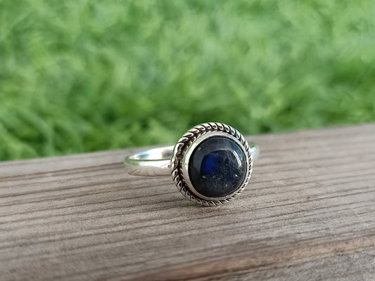 Boho Statement Ring| Labradorite Sterling Silver Ring | Hand Crafted Bohemian Ring | Boho Ring | Labradorite Ring | Rings for Gift