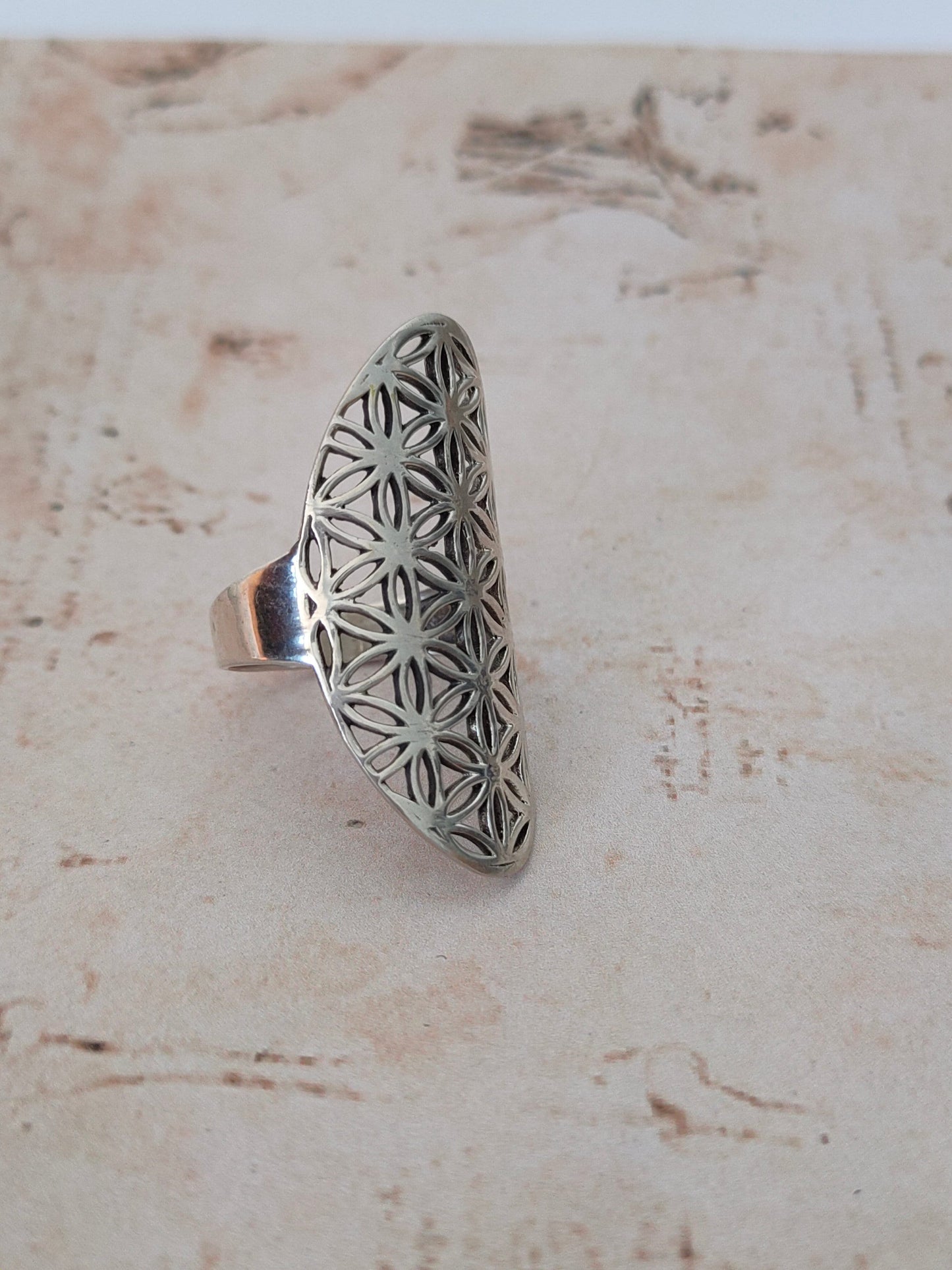 Full Finger sterling silver ring , handmade silver ring, stacking silver ring , Boho Statement Ring, handcrafted boho ring , silver ring