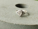 Boho Statement Ring | Rose Quartz Sterling Silver Ring | Hand Crafted Bohemian Ring | Boho Ring | Rose Quartz Ring | Rings for Gift - Rose
