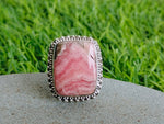 Beautiful Rhodochrosite GemStone Ring - 925 Sterling Silver Ring - Boho Ring - Wedding Rings - Silver Rings- gifts for her -Bohemian Ring