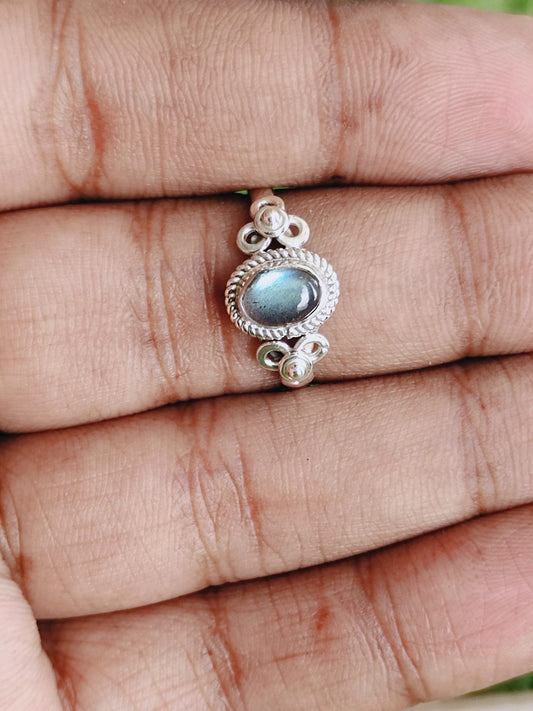 Boho Statement Ring | Labradorite Sterling Silver Ring | Hand Crafted Bohemian Ring | Boho Ring | Labradorite Ring | Rings for Gift