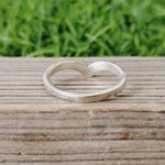 Handcrafted stacking silver ring, stacking sterling silver ring, stacking silver ring ,charm silver ring, handcrafted boho ring, silver ring