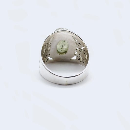 Boho Statement Ring | Rhodochrosite Sterling Silver Ring | Hand Crafted Bohemian Ring | Boho Ring | Rhodochrosite Ring | Rings for Gift