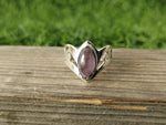 Amethyst Gemstone 925 Sterling Silver Boho Ring - Hand Crafted Bohemian Ring - Natural Amethyst stone - Gift for Women- bohemian Rings