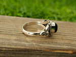 Boho Statement Ring -Black Onyx - Hand Crafted Bohemian Ring -Bohemian Ring Black Onyx Ring -Rings -best gift, minimalist, fathers day gift