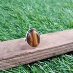 Tiger's  Eye Gemstone Boho Statement 925 Sterling Silver Ring | Hand Crafted Bohemian Ring | Boho Ring | Tiger's Eye Ring | Rings for Gift