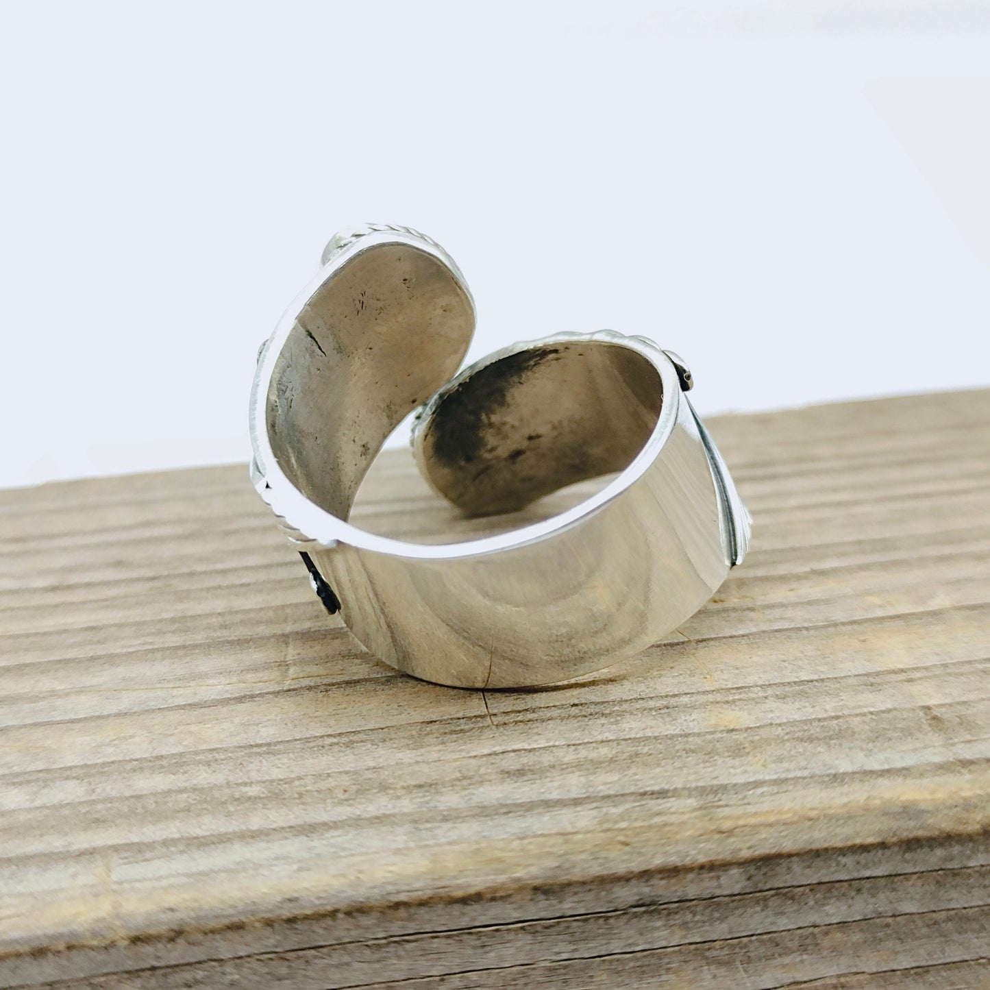 Natural amethyst and ruby  adjustable band ring , handcrafted silver band ring , spinner jewelry , amethyst and ruby ring ,ring