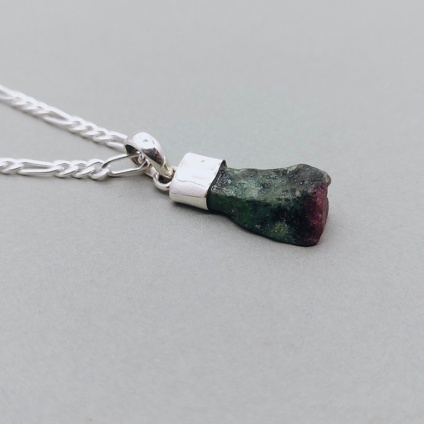 Ruby Fuchsite Pendant in Solid 925-Sterling Silver | Gorgeous Handmade  Ruby Fuchsite Pendant | Boho Pendant Gift for Her - Raw gemstone