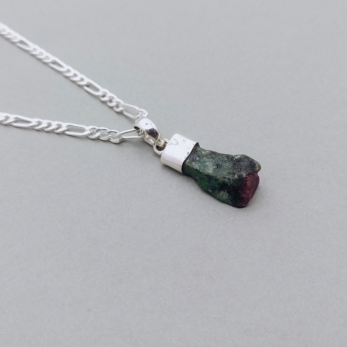 Ruby Fuchsite Pendant in Solid 925-Sterling Silver | Gorgeous Handmade  Ruby Fuchsite Pendant | Boho Pendant Gift for Her - Raw gemstone