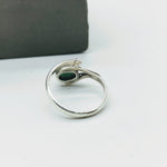 Natural Aventurine Ring- Statement Ring- Sterling Silver Ring - Hand Crafted Bohemian Ring - Bohemian  Green stone Ring - Rings - Gift for