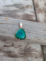 Handmade Malachite Pendant of Solid 925 Sterling Silver, Beautiful Malachite Pendant, Bezel Pendant Gift for her