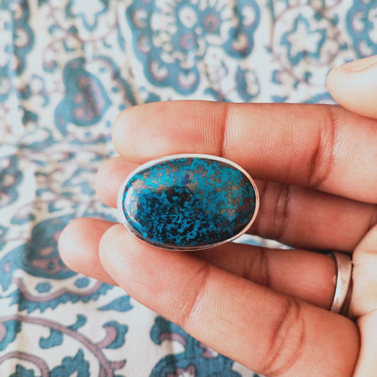 Turquoise Boho Ring - silver boho ring - Tibetan Turquoise Ring - Rings for women - handmade ring - boho ring - gemstone ring - handmade