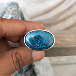 Turquoise Boho Ring - silver boho ring - Tibetan Turquoise Ring - Rings for women - handmade ring - boho ring - gemstone ring - handmade