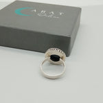 Gorgeous Black onyx Gemstone Ring | Sterling Silver Ring | Handmade Ring | Black onyx Ring | Silver Jewelry | Rings for Gift